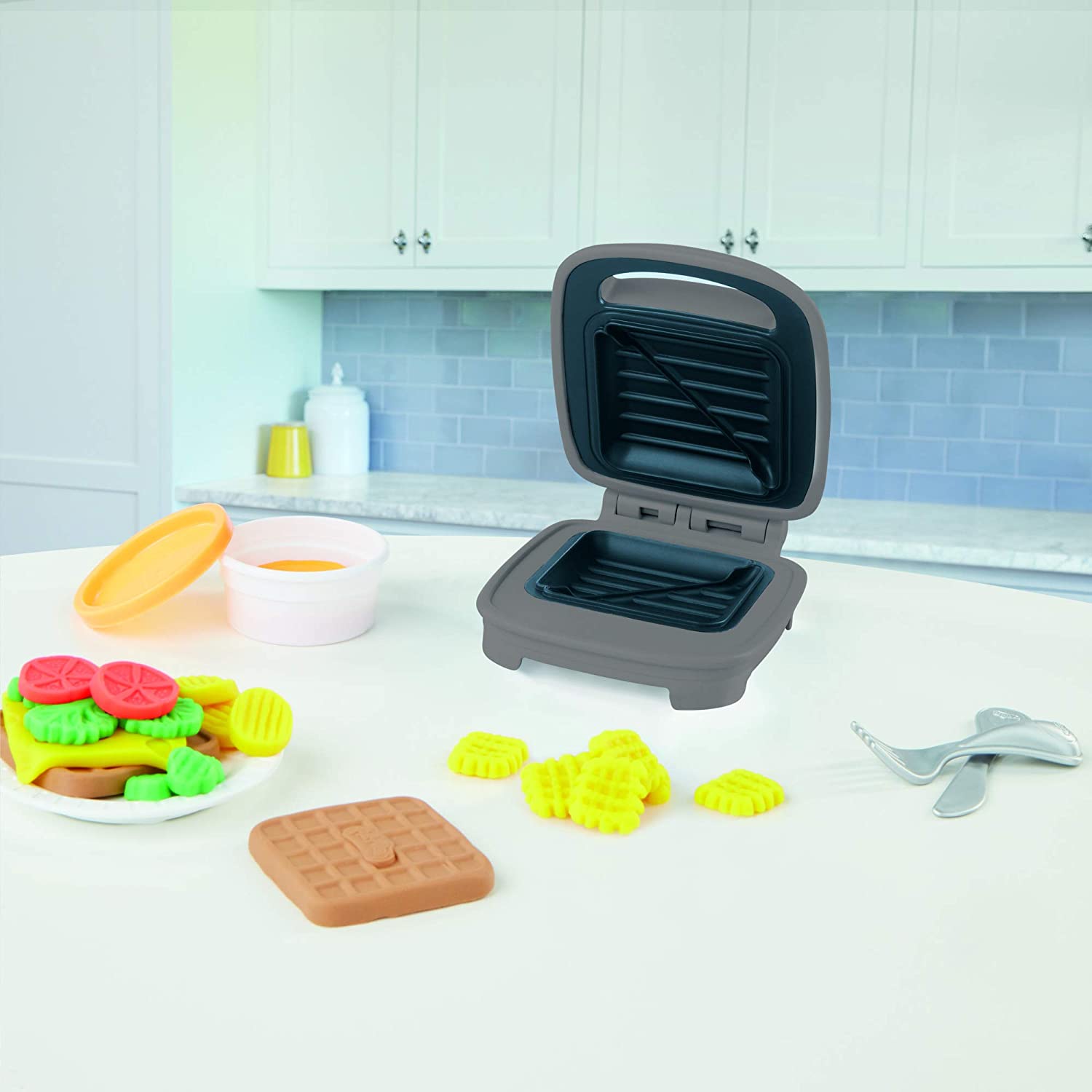 Set plastilina - Play-Doh Cheesy Sandwich | Play-Doh - 5 | YEO