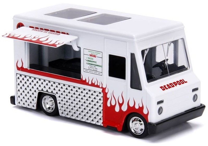 Masinuta - Food Truck Deadpool, Tacos El Fuegos | Jada Toys