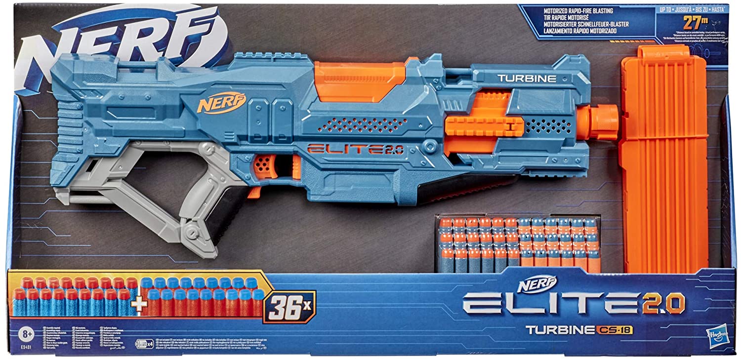 Blaster Nerf - Elite 2.0 Turbine CS-18 | Hasbro - 1 | YEO