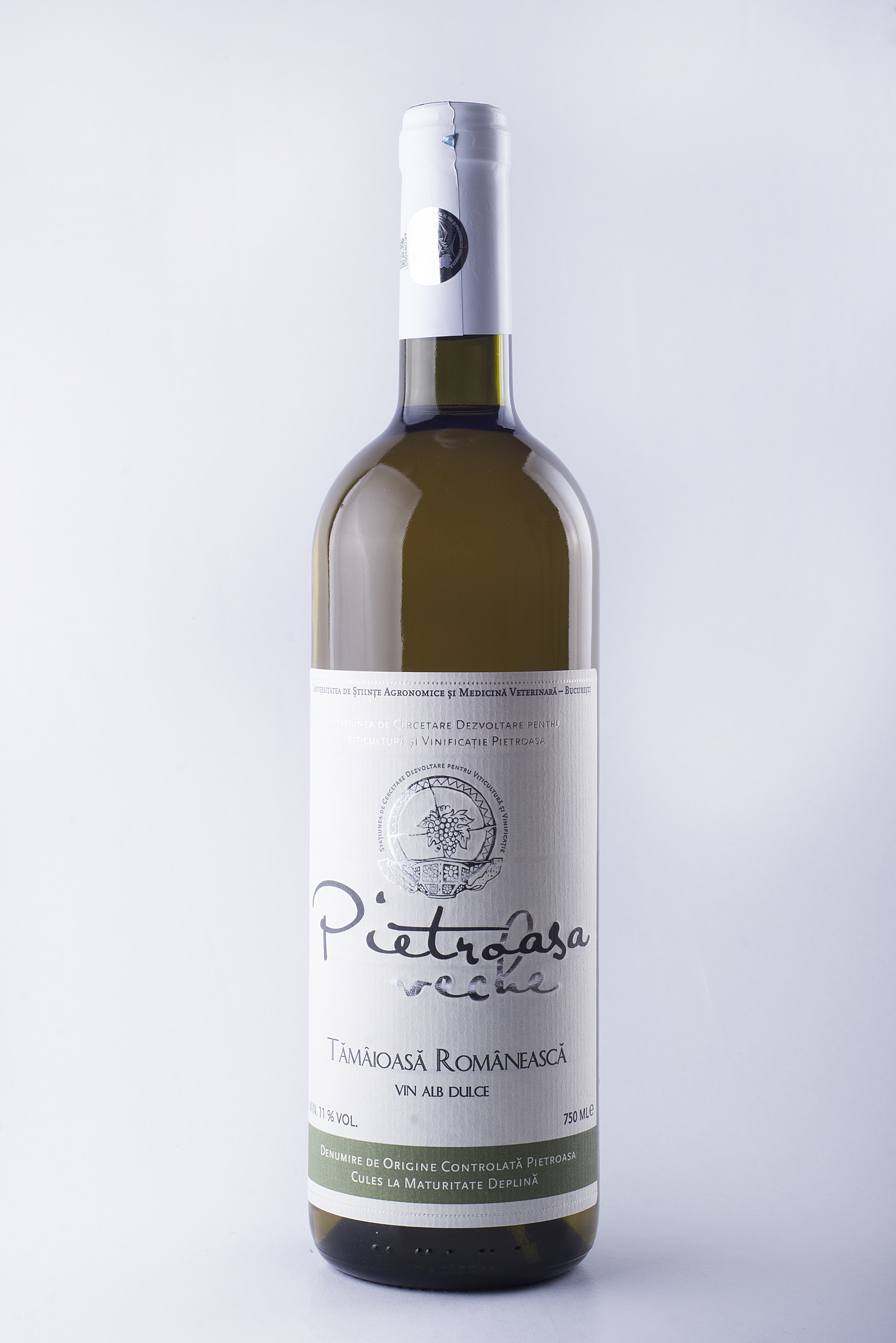 Vin alb Pietroasa Veche - Tamaioasa Romaneasca, 2015, dulce | Pietroasa Veche