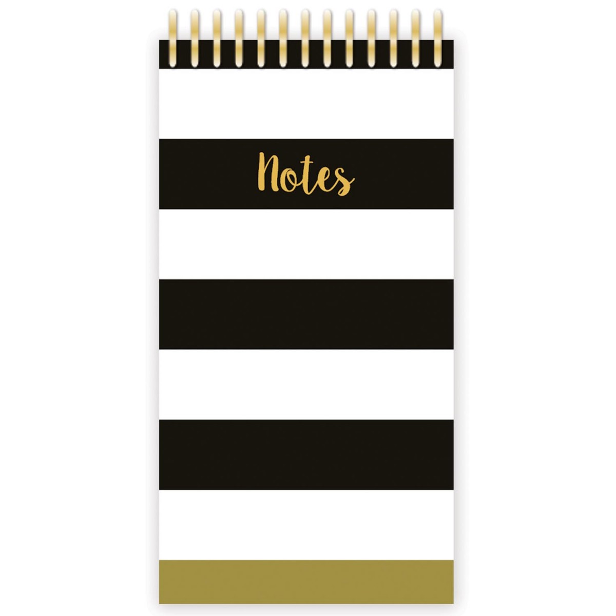 Carnet - Bold Stripe Tall Wiro Notes & Lists Writing Pad | Robert Frederick