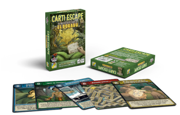 Joc - Carti Escape - Misterul din Eldorado | Ludicus - 1