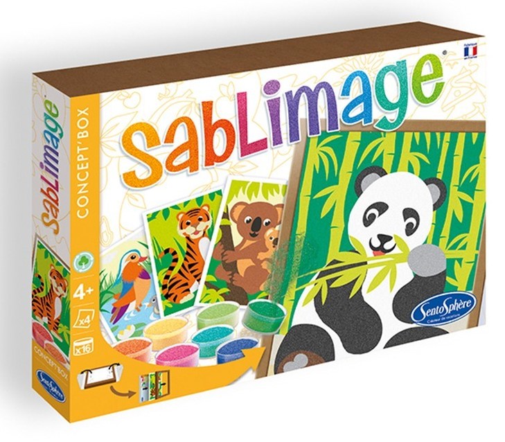 Set creativ - Sablimage - Animale in pericol | Sentosphere - 2 | YEO