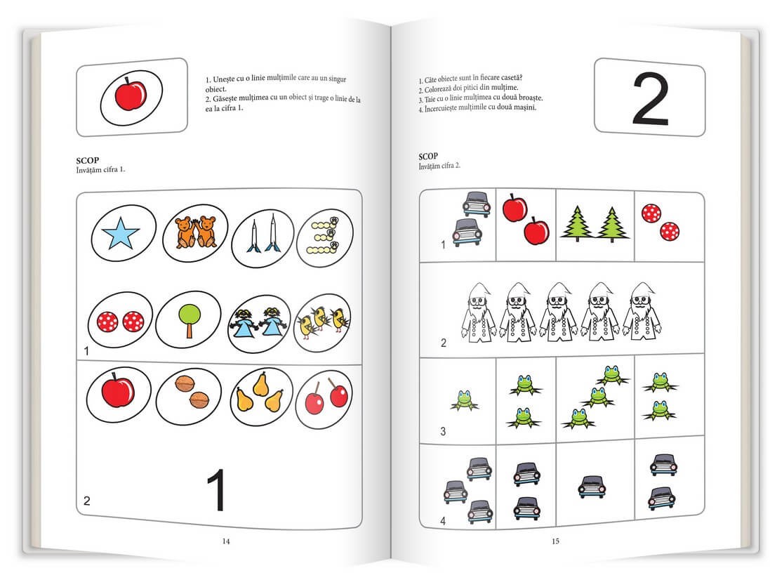 Jocuri si activitati matematice - grupele mica si mijlocie | Rodica Cislariu, Lucica Nicolau - 1 | YEO