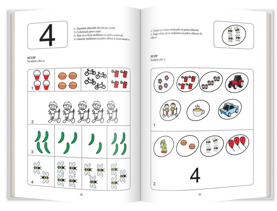 Jocuri si activitati matematice - grupele mica si mijlocie | Rodica Cislariu, Lucica Nicolau - 2 | YEO