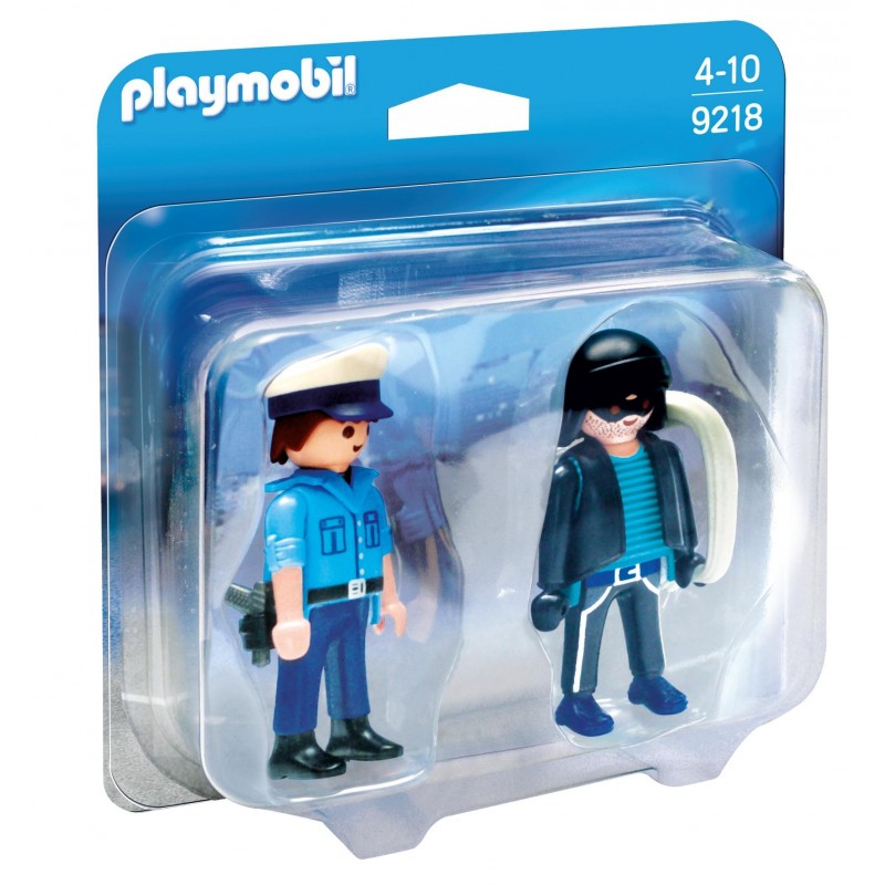 Set 2 Figurine - Politist si Hot | Playmobil