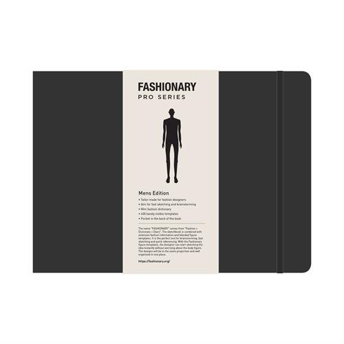 Carnet de schite - Fashionary Portfolio Mens | Fashionary International Limited
