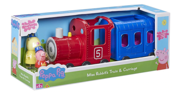 Set figurine Peppa Pig - Miss Rabbit\'s Train | TM Toys