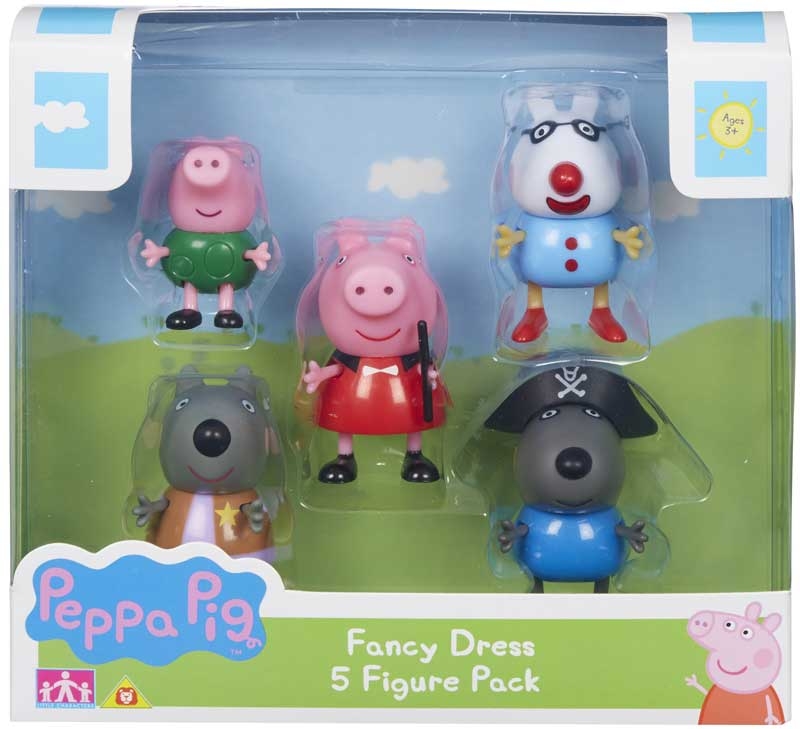Set 5 figurine Peppa Pig - Fancy Dress | TM Toys
