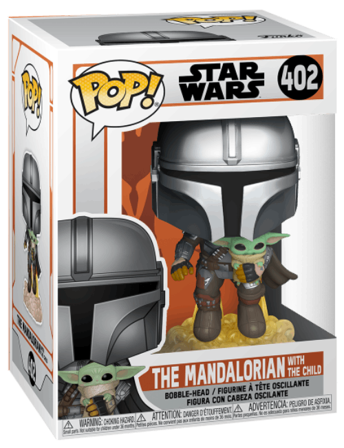 Figurina - Star Wars - The Mandalorian - The Child - Flying | Funko - 1 | YEO