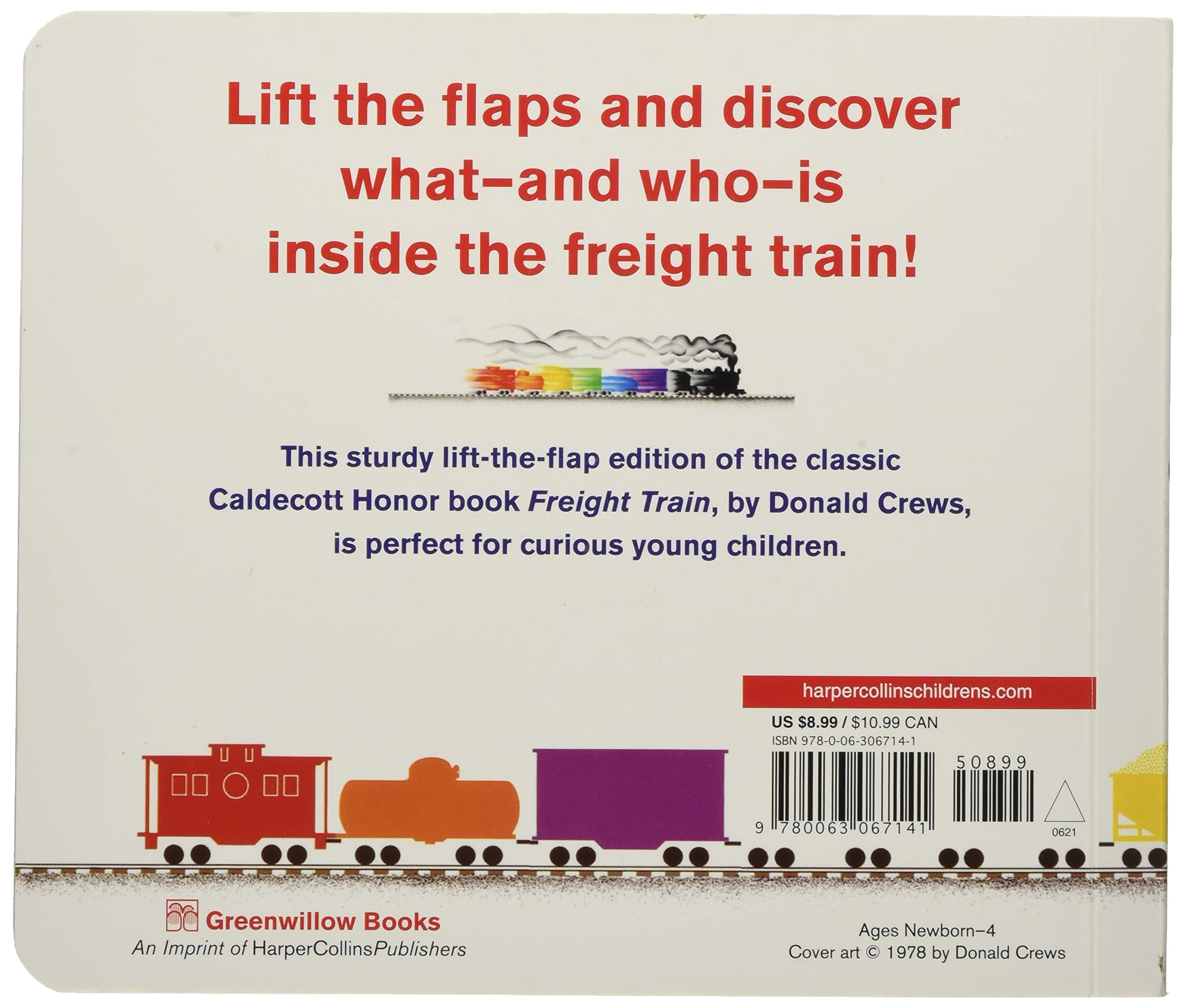 Freight Train Lift-the-Flap | Donald Crews - 1 | YEO