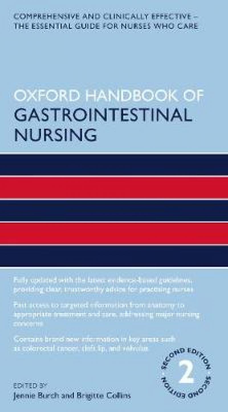 Vezi detalii pentru Oxford Handbook of Gastrointestinal Nursing | Jennie Burch, Brigitte Collins