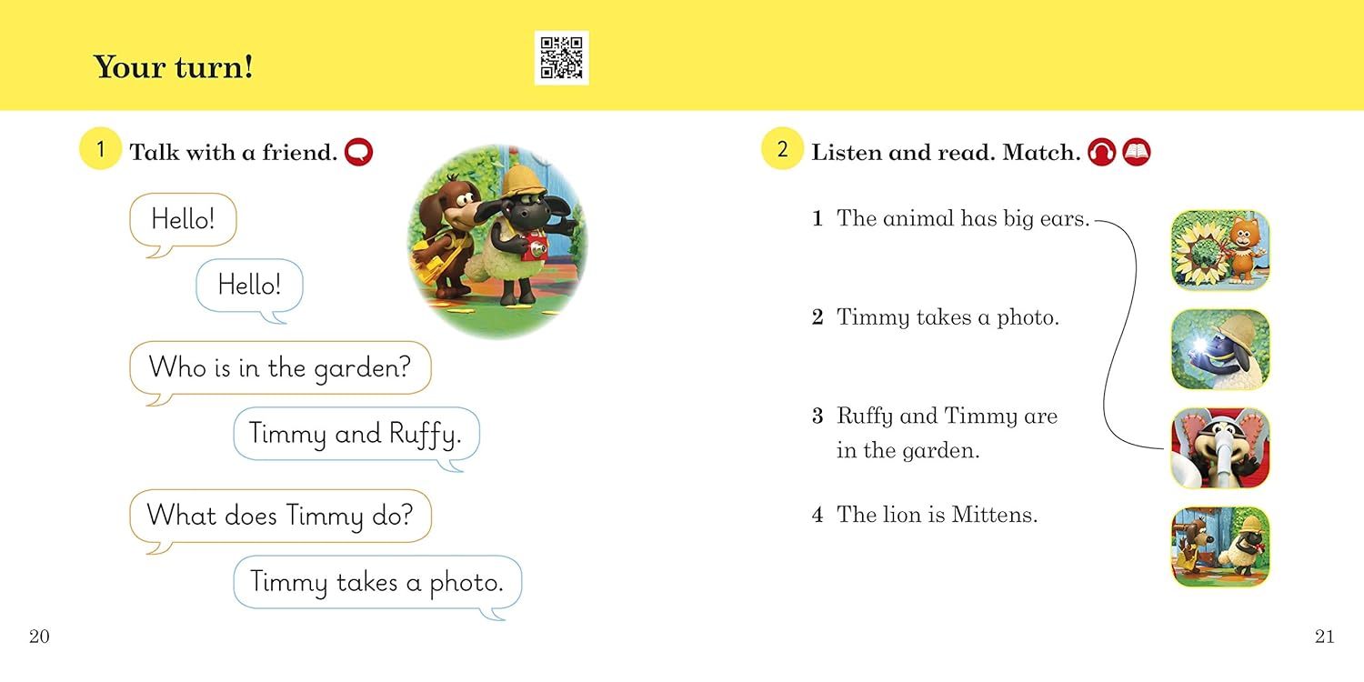 Ladybird Readers Beginner Level - Timmy Time - Who is in the Garden? | - 1 | YEO