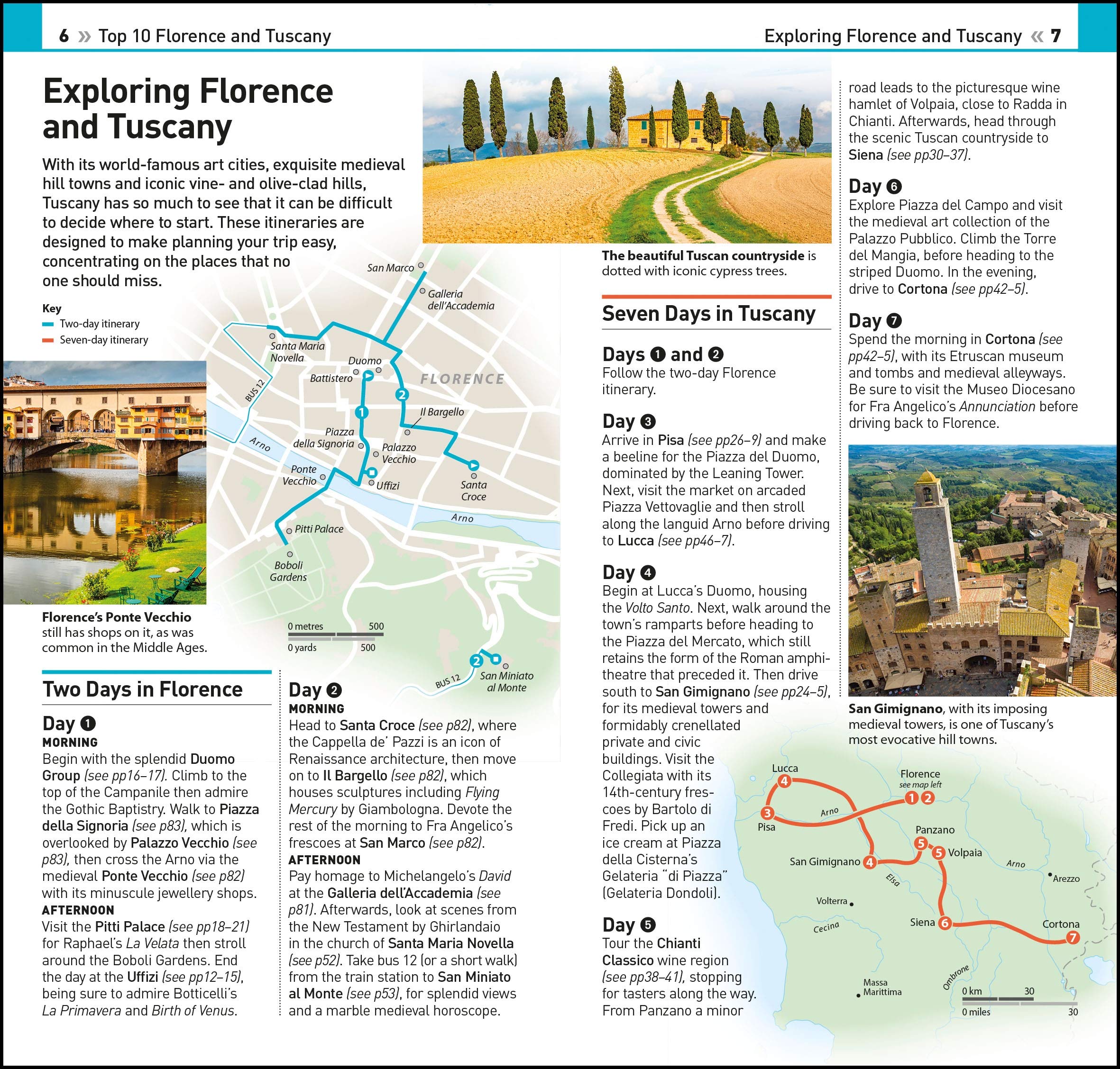 DK Eyewitnes Top 10 Florence and Tuscany | - 7 | YEO