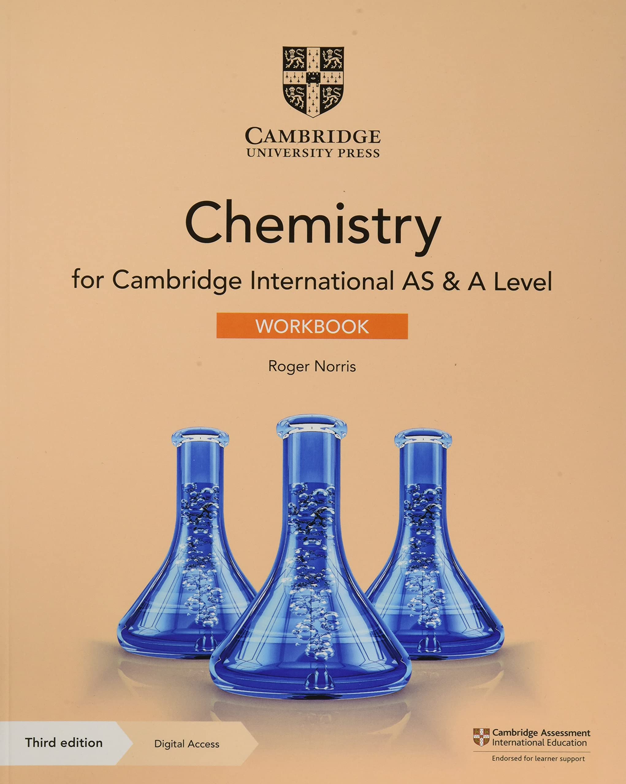 Cambridge International AS & A Level Chemistry Workbook with Digital Access (2 Years) | Roger Norris, Mike Wooster - 1 | YEO