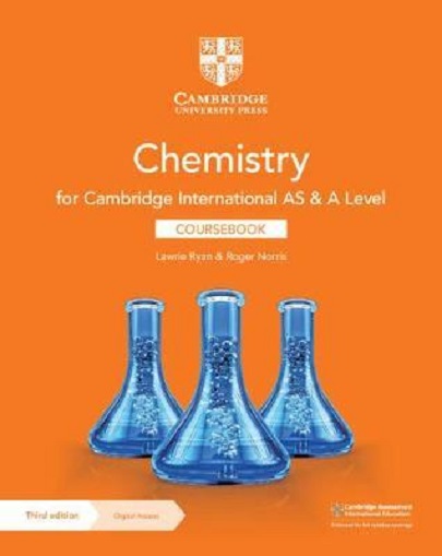 Cambridge International AS & A Level Chemistry Coursebook with Digital Access (2 Years) | Lawrie Ryan, Roger Norris