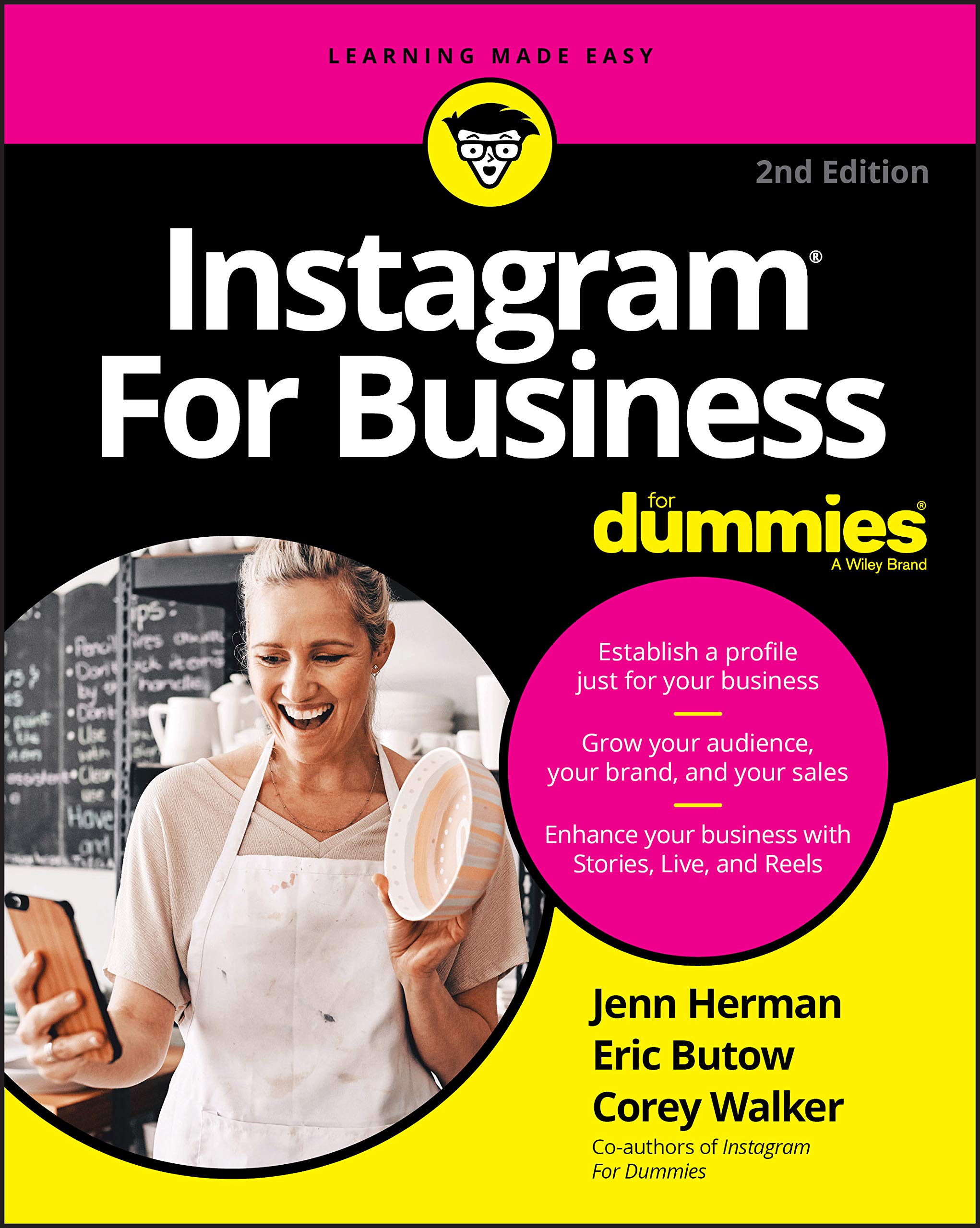 Instagram For Business For Dummies | Jennifer Herman, Eric Butow, Corey Walker