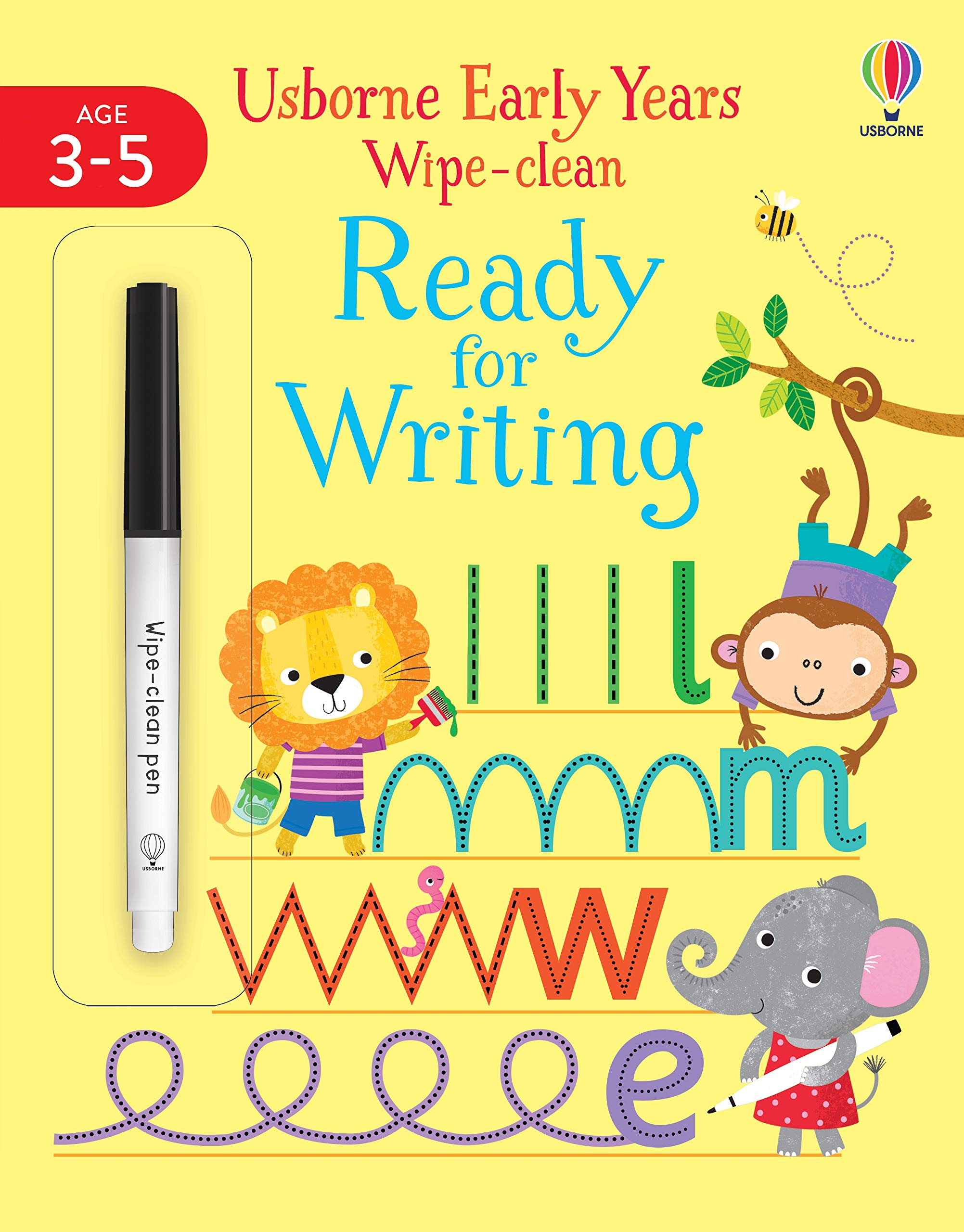 Vezi detalii pentru Early Years Wipe-Clean Ready for Writing | Jessica Greenwell