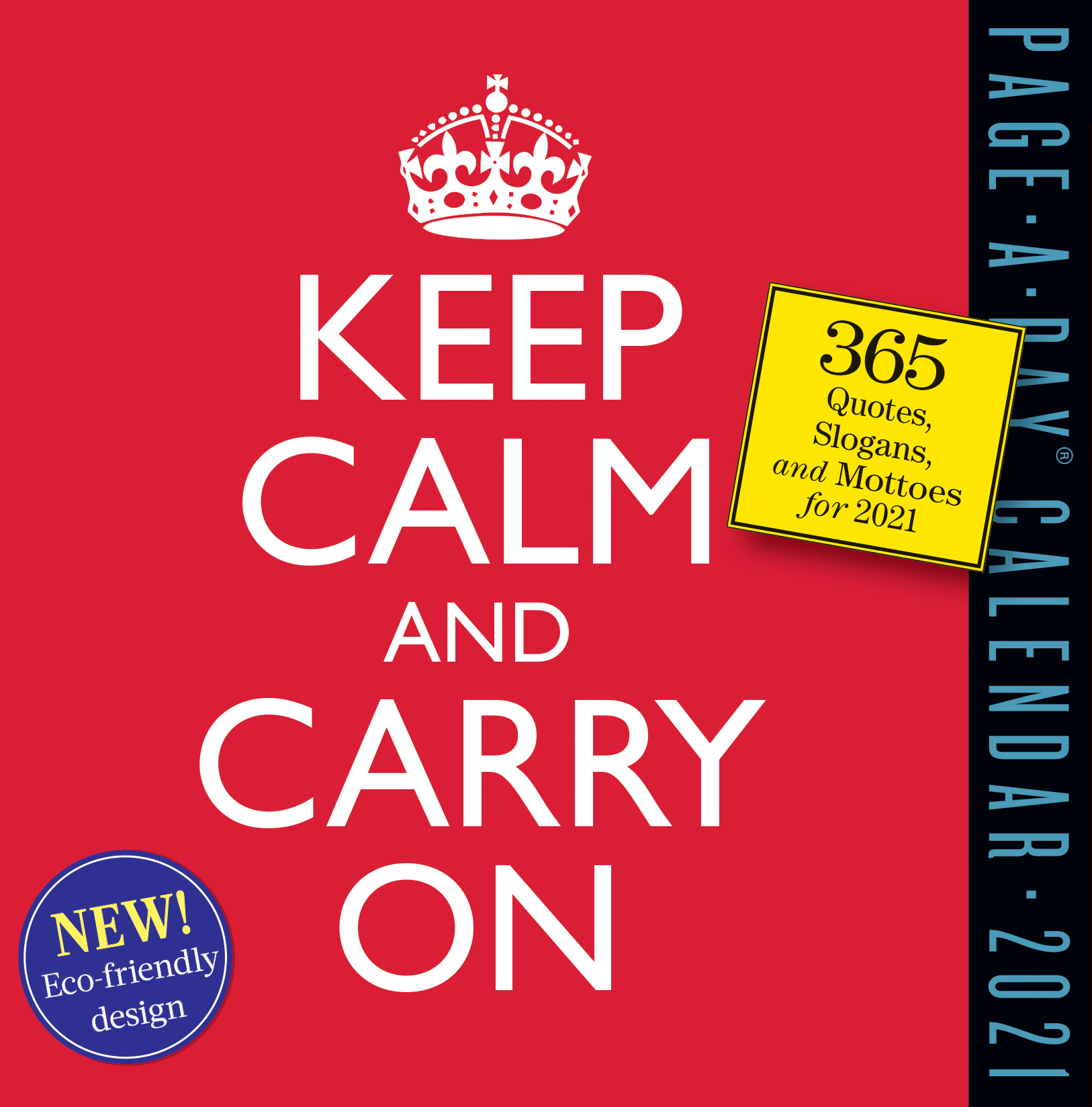 Calendar 2021 - Keep Calm and Carry on Page-A-Day | Workman Publishing