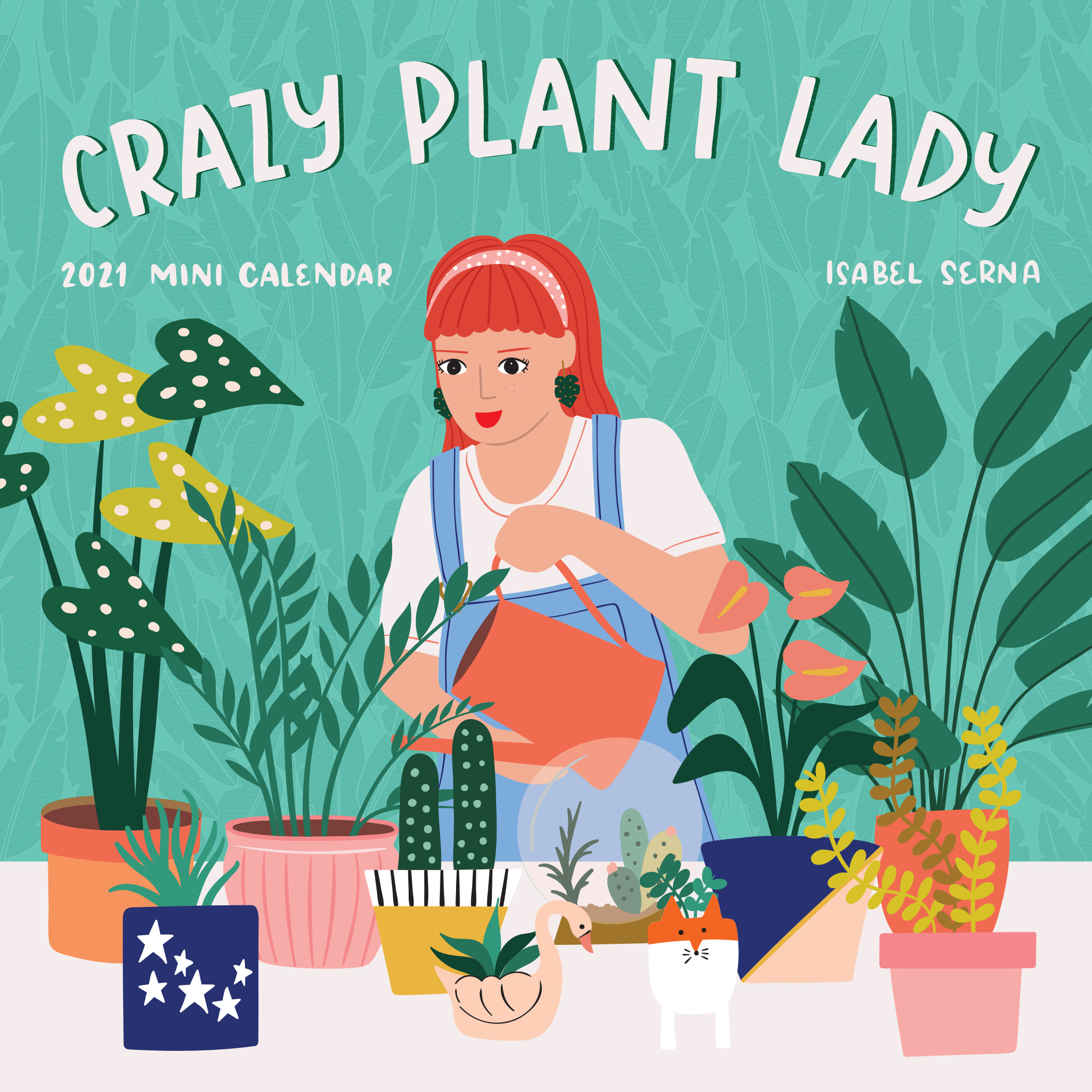 Calendar 2021 - Crazy Plant Lady Mini | Workman Publishing