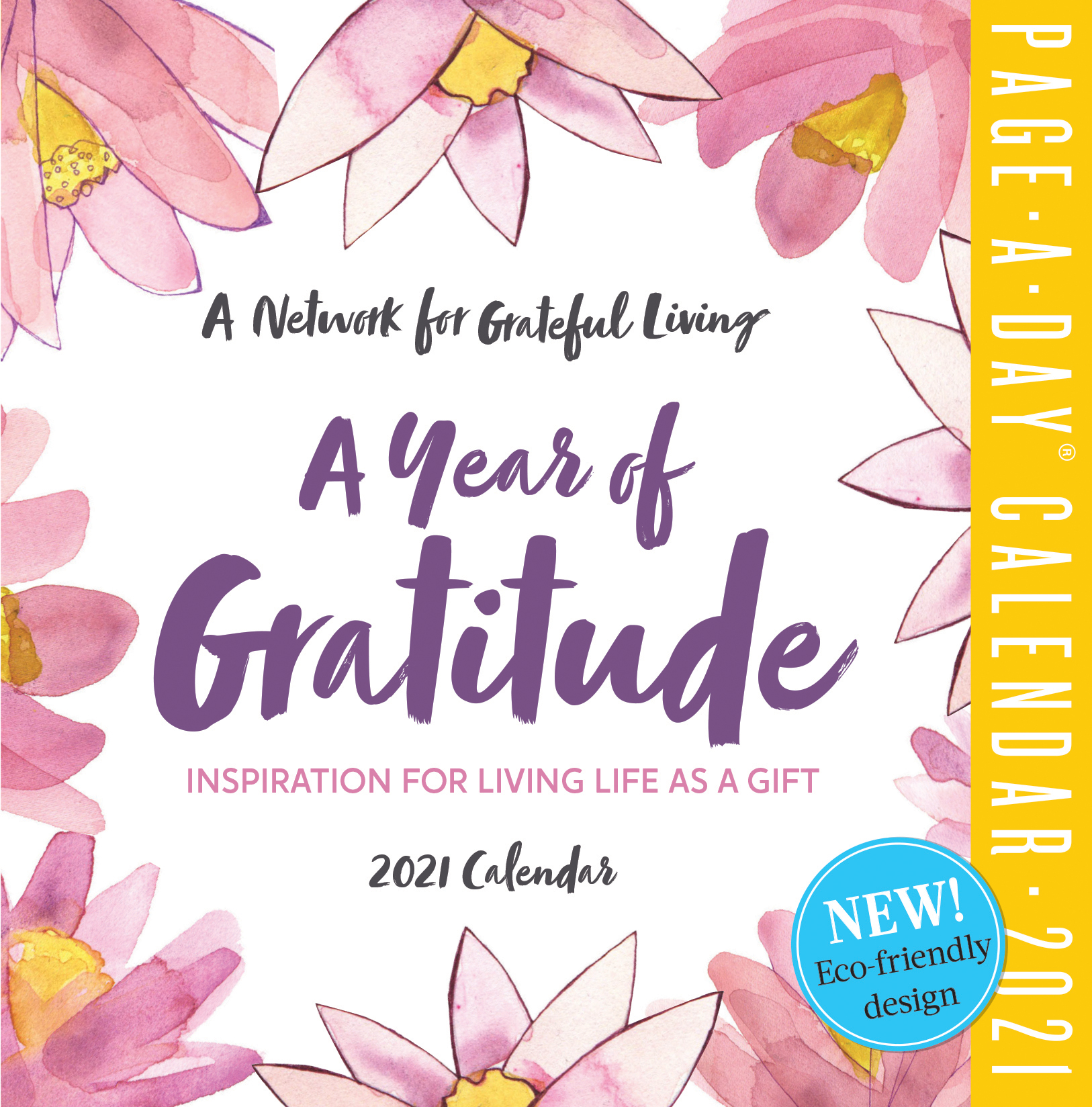 Calendar - 2021 Year of Gratitude Page-A-Day | Workman Publishing