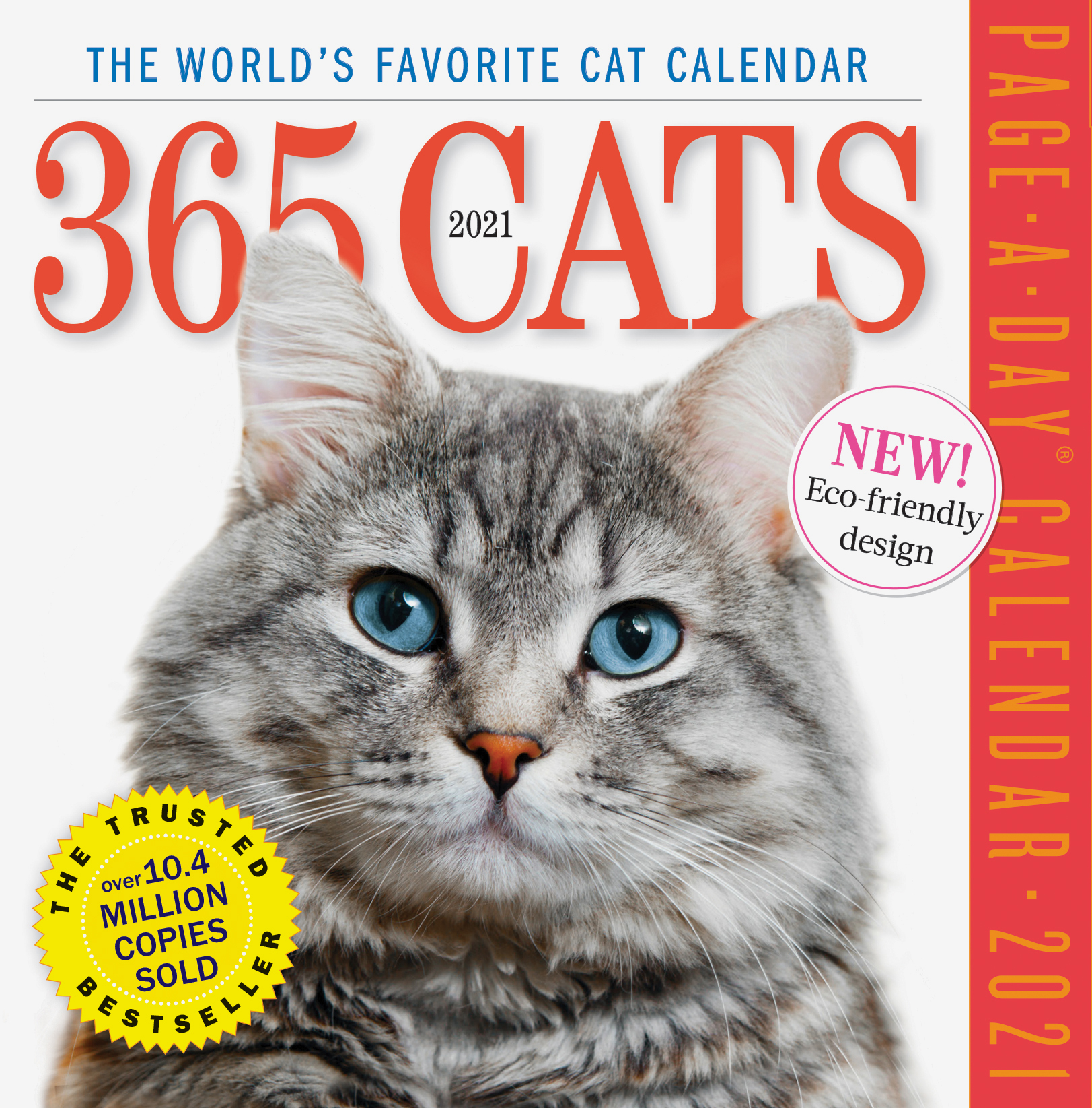 Calendar 2021 - 365 Cats Page-A-Day | Workman Publishing
