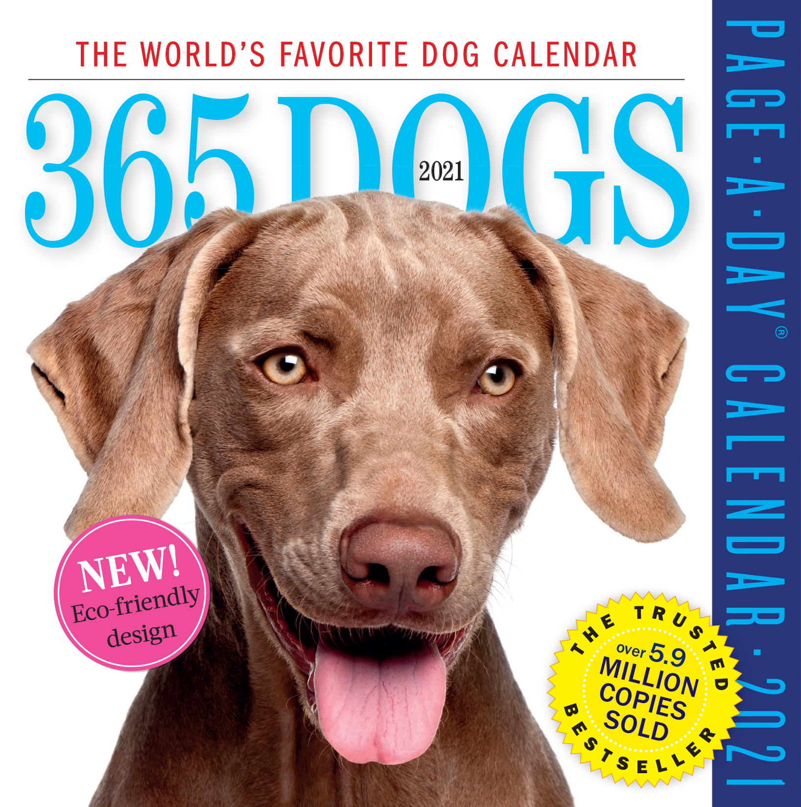 Calendar 2021 - 365 Dogs Page-A-Day | Workman Publishing