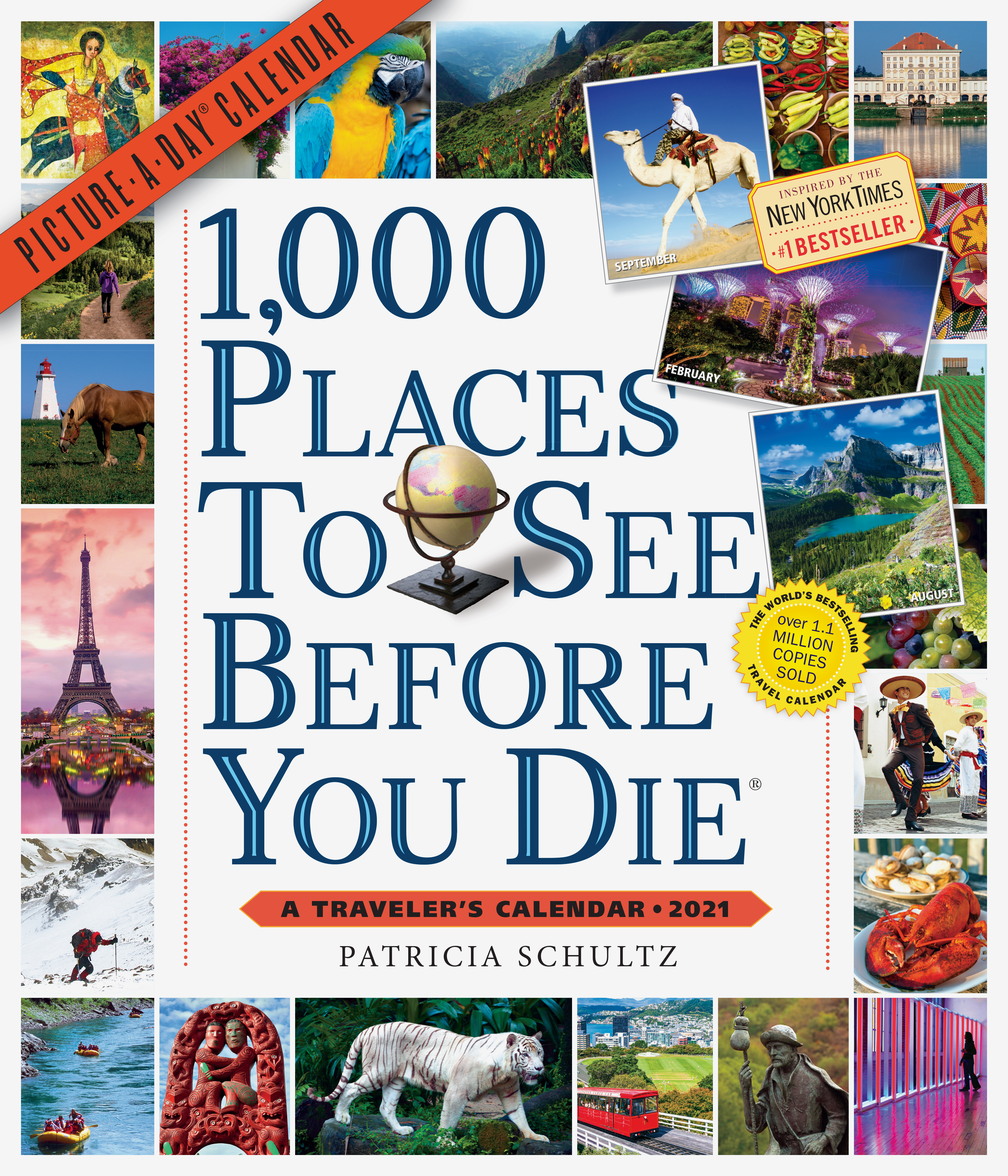 Calendar 2021 - 1000 Places to See Before You Die Picture-A-Day | Workman Publishing
