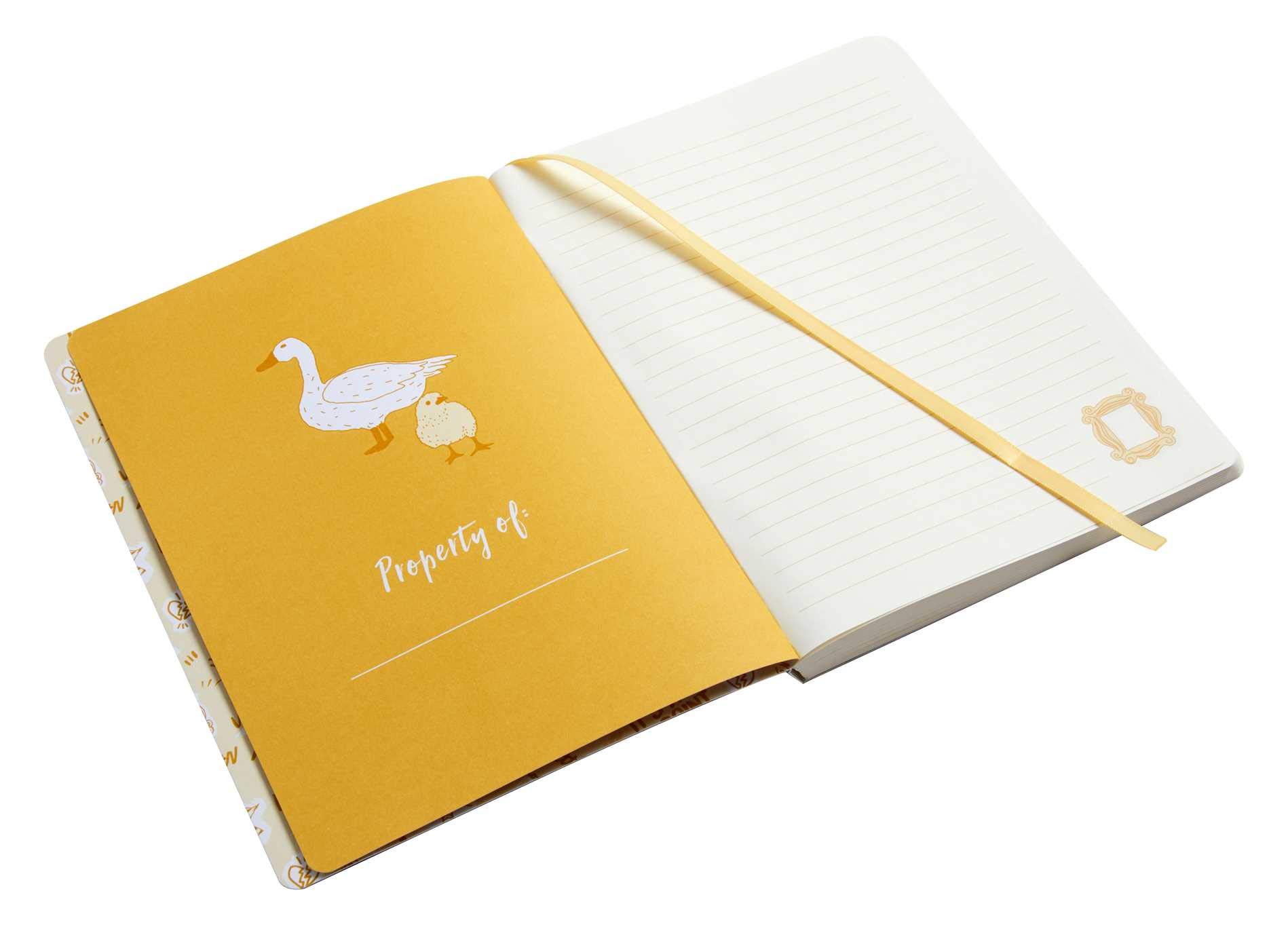 Friends: Yellow Frame Softcover Notebook | Insight Editions 