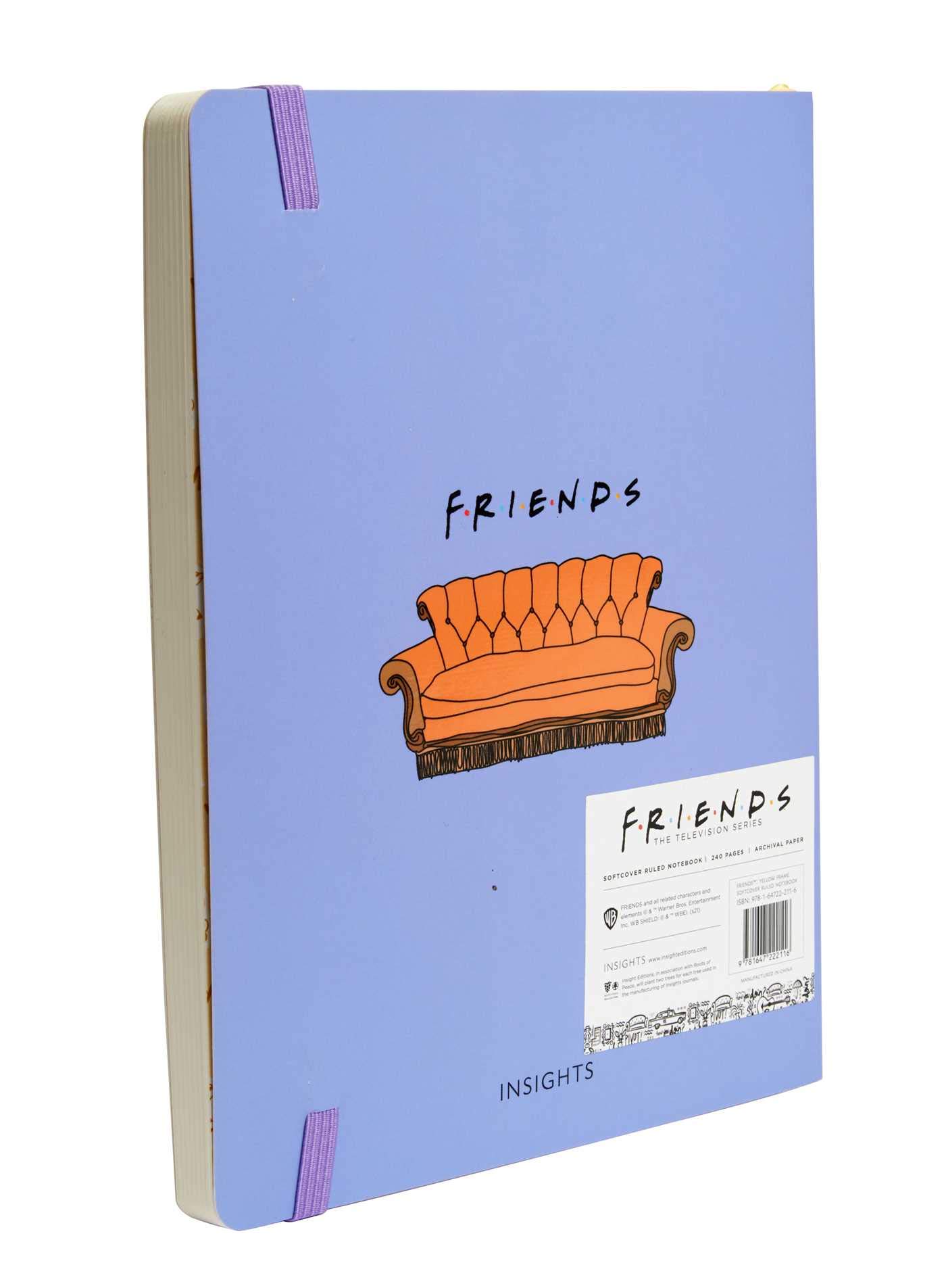 Friends: Yellow Frame Softcover Notebook | Insight Editions - 1 | YEO