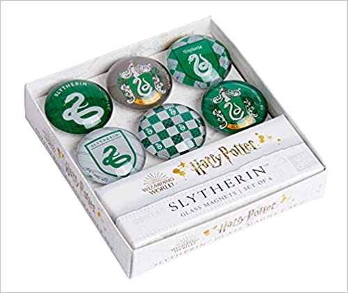 Set 6 magneti - Harry Potter: Slytherin Glass Magnet Set | Insight Editions