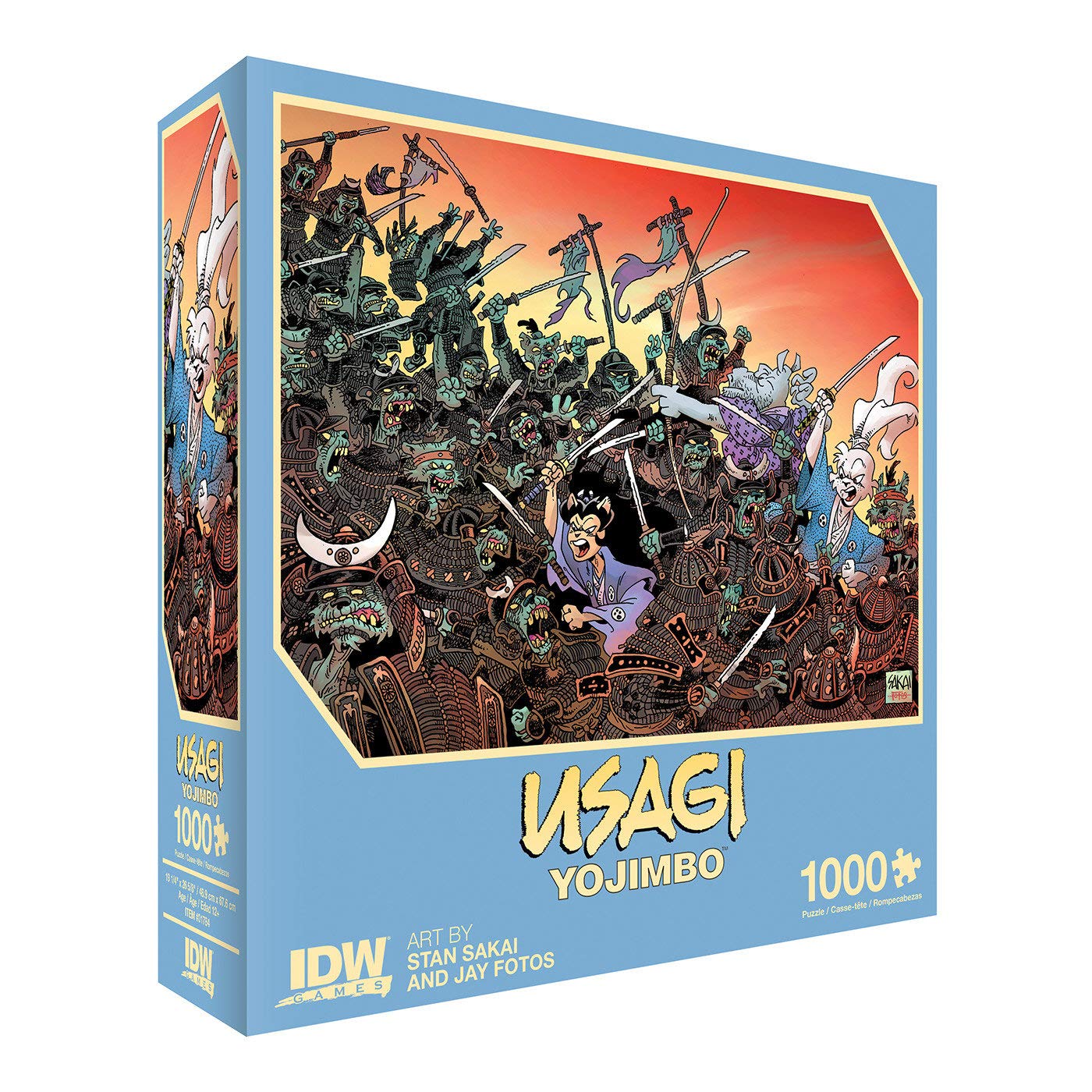 Puzzle 1000 de piese - Usagi Yojimbo: Traitors of the Earth Premium Puzzle | Idea & Design Works