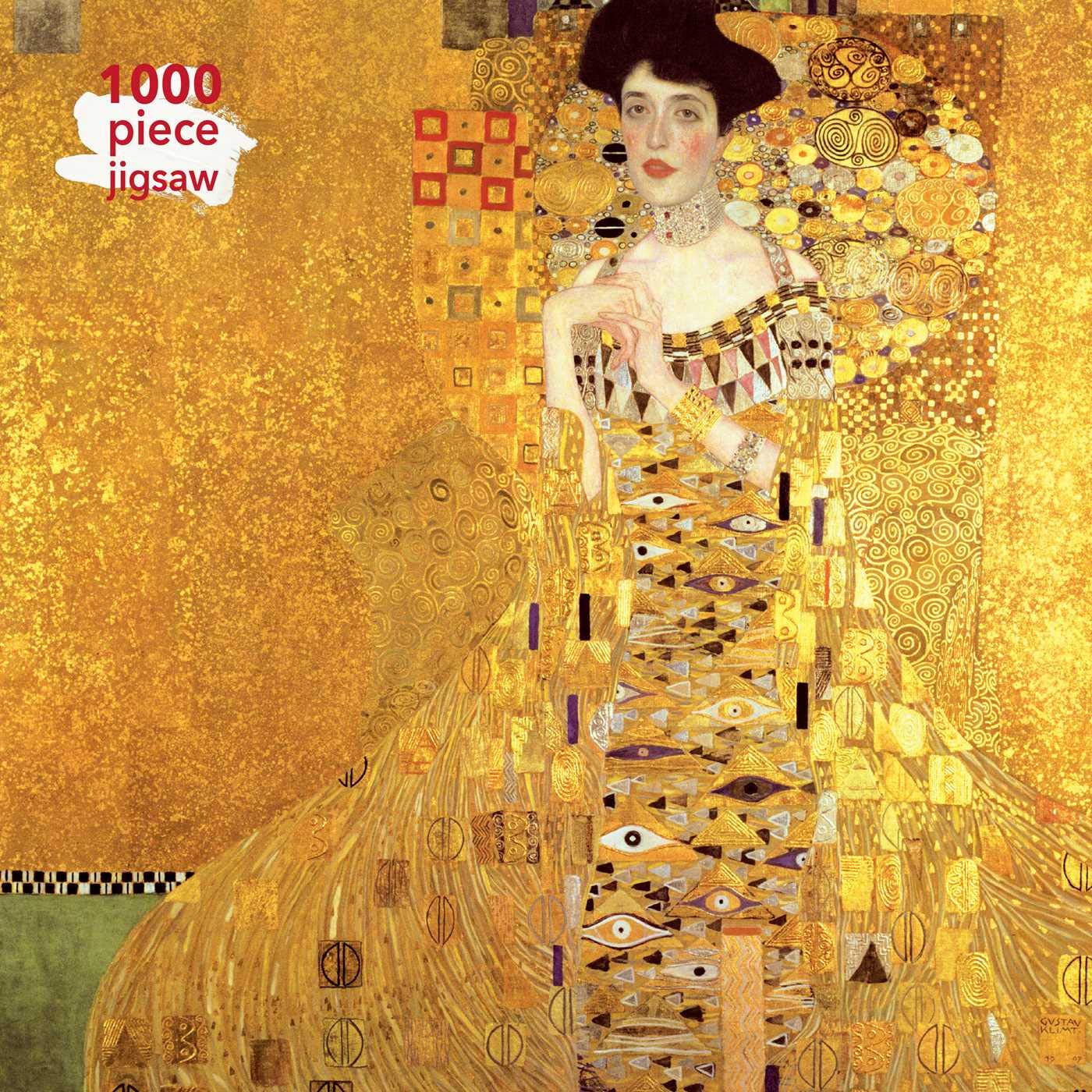 Adult Jigsaw Puzzle Gustav Klimt: Adele Bloch Bauer | Flame Tree Publishing