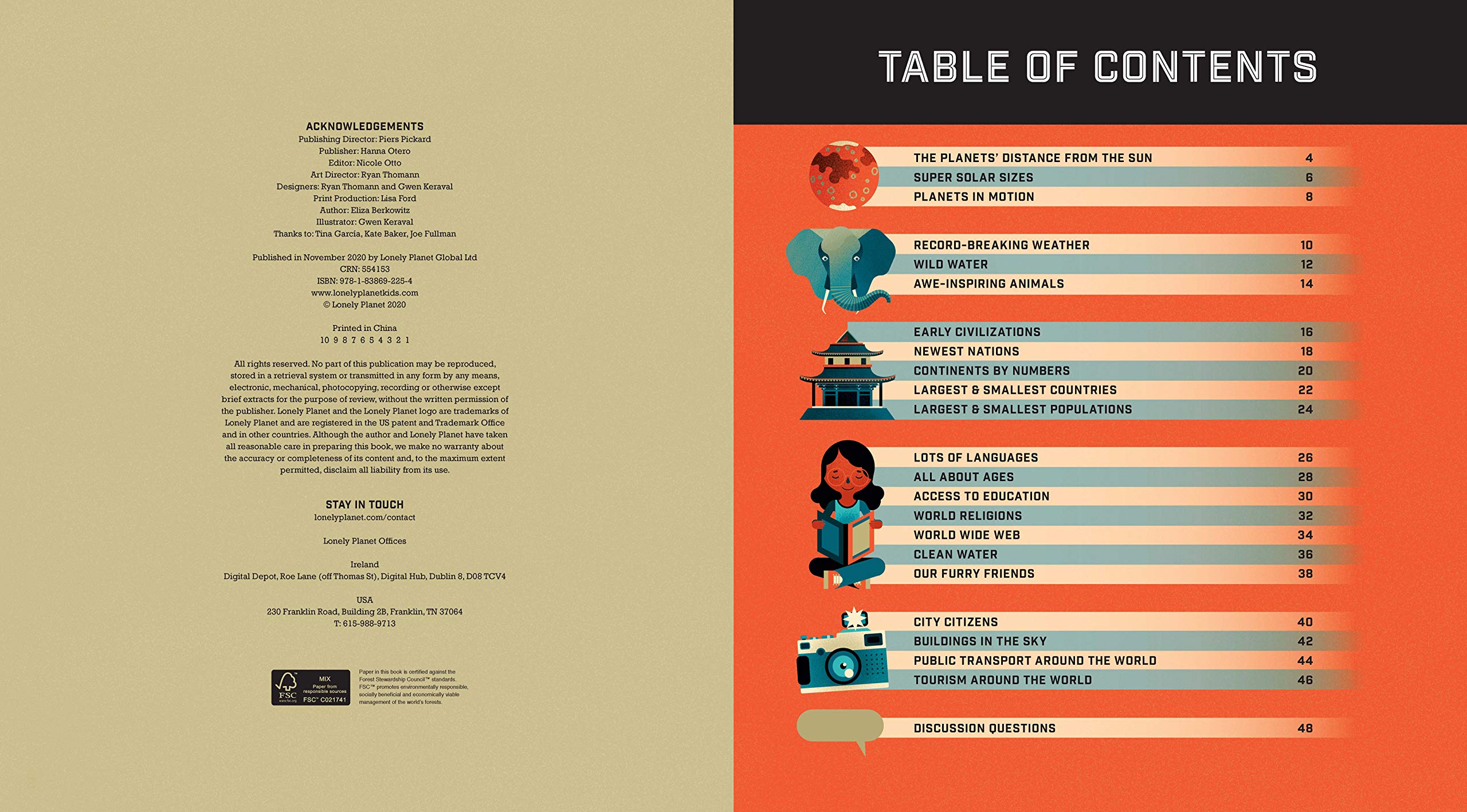 Infographic Guide to the Globe | - 1 | YEO