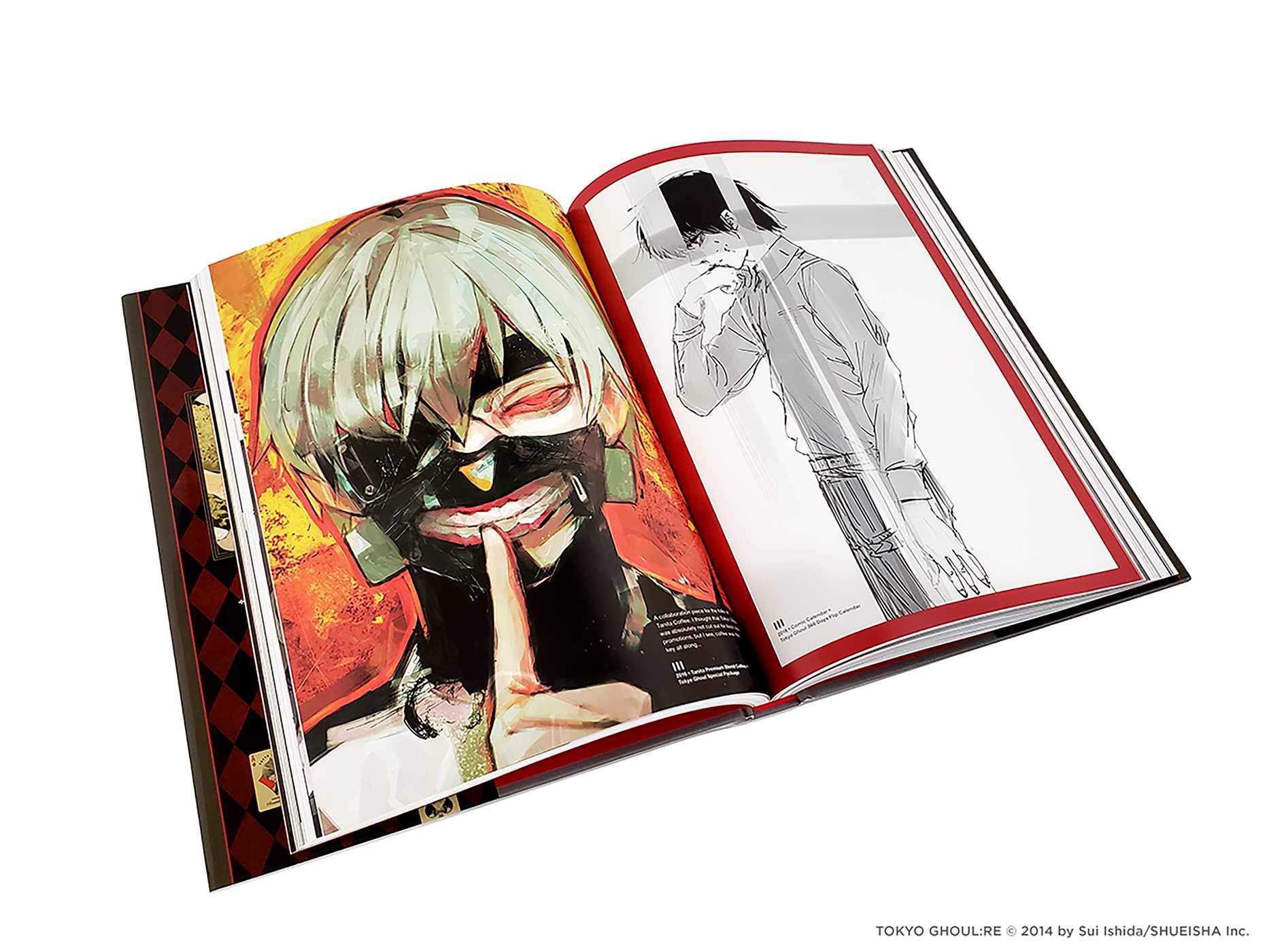 Tokyo Ghoul:re Illustrations: zakki | Sui Ishida