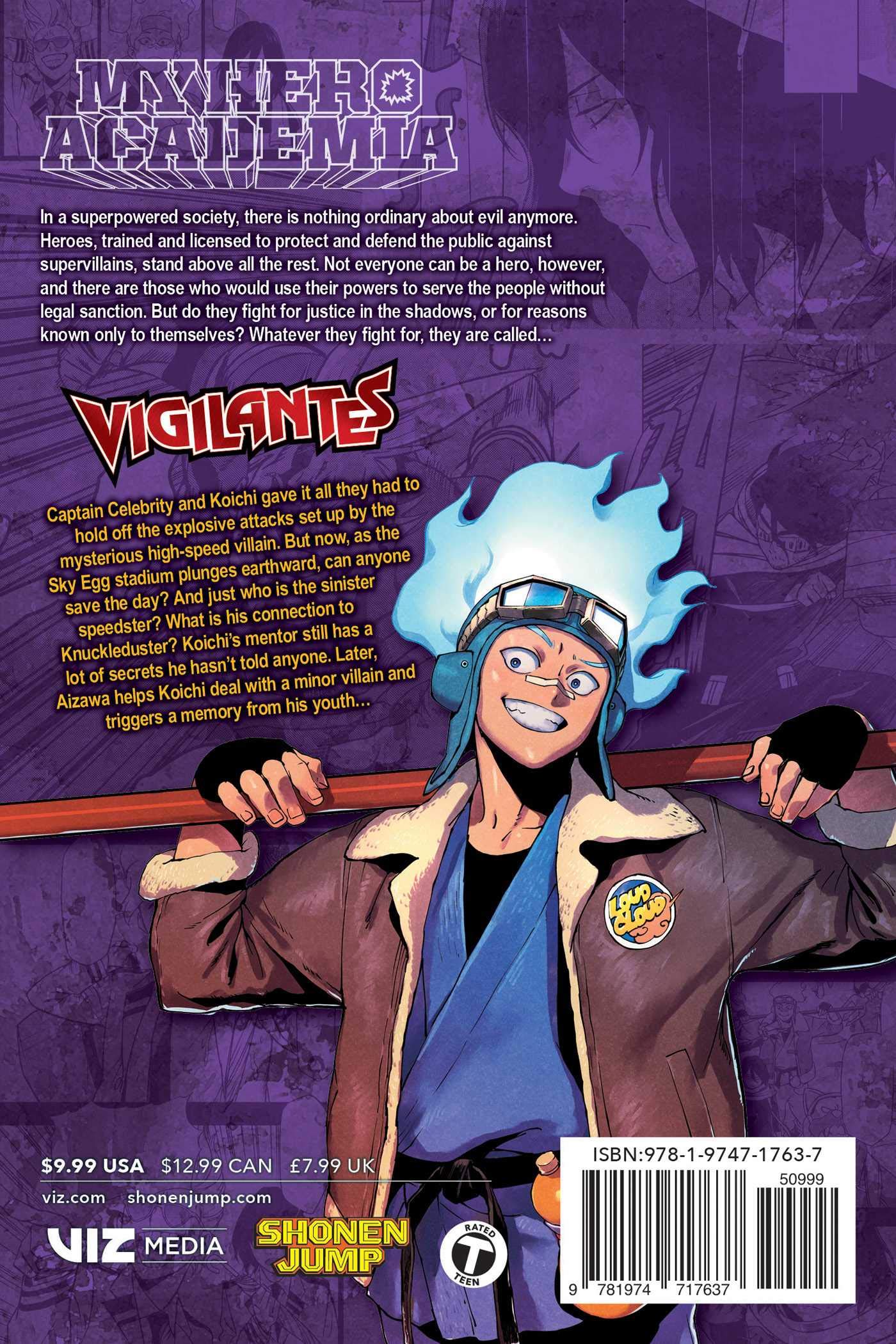 My Hero Academia: Vigilantes - Volume 8 | Hideyuki Furuhashi, Kohei Horikoshi