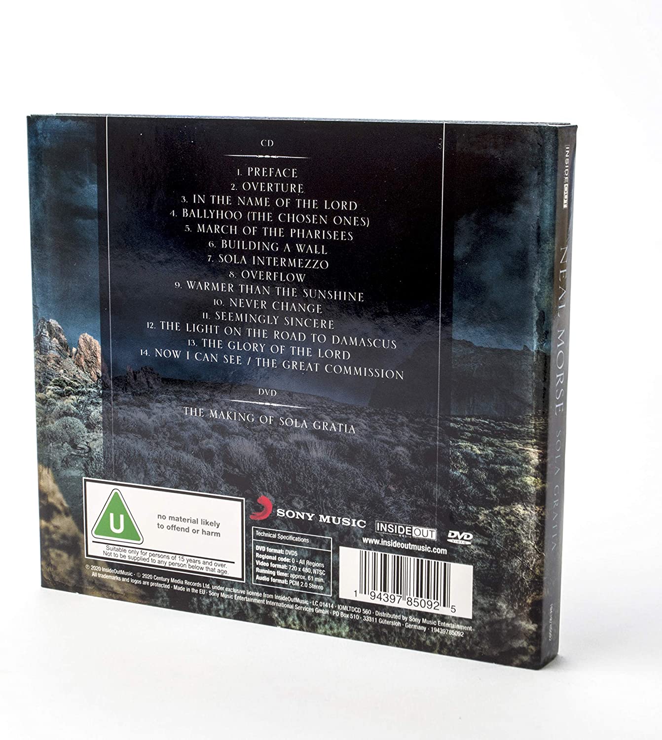 Sola Gratia (CD+DVD) | Neal Morse - 2 | YEO