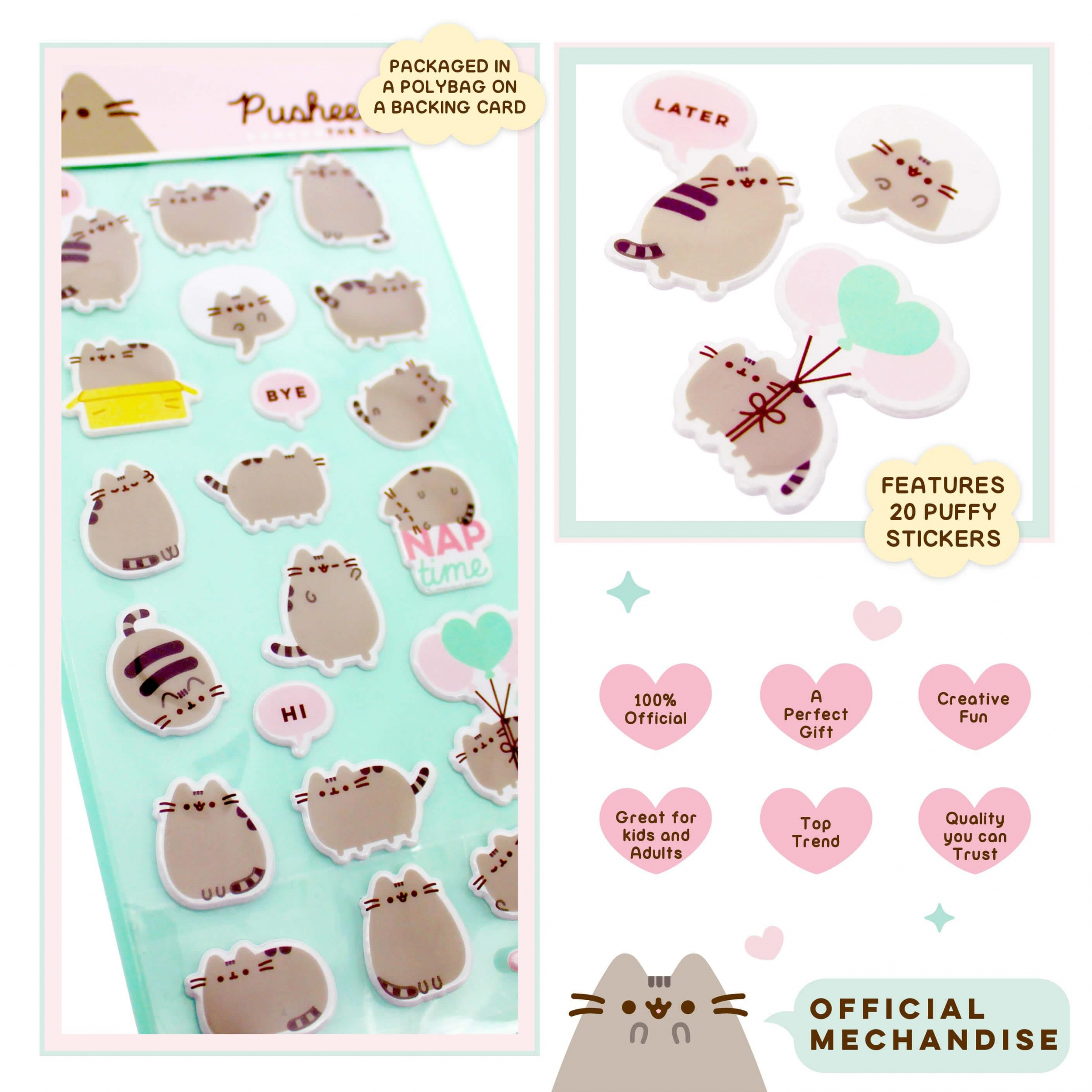 Stickere - Pusheen | Blueprint Collections - 3 | YEO