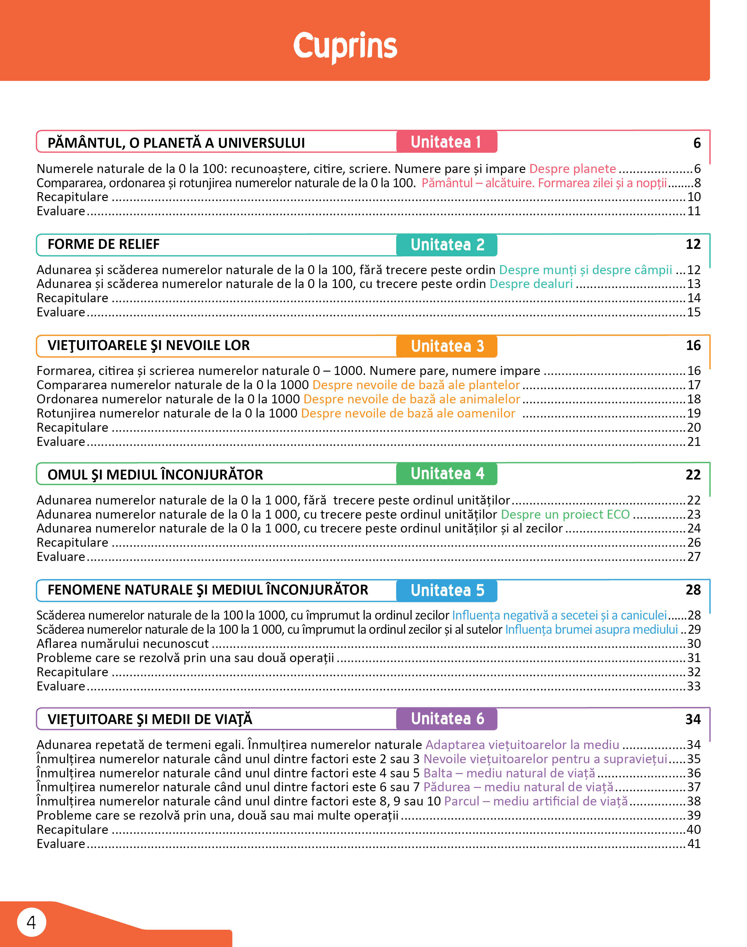 Matematica si explorarea mediului. Caiet de lucru pentru clasa a II-a (Varianta EDP 1) | Cleopatra Mihailescu, Stefan Pacearca