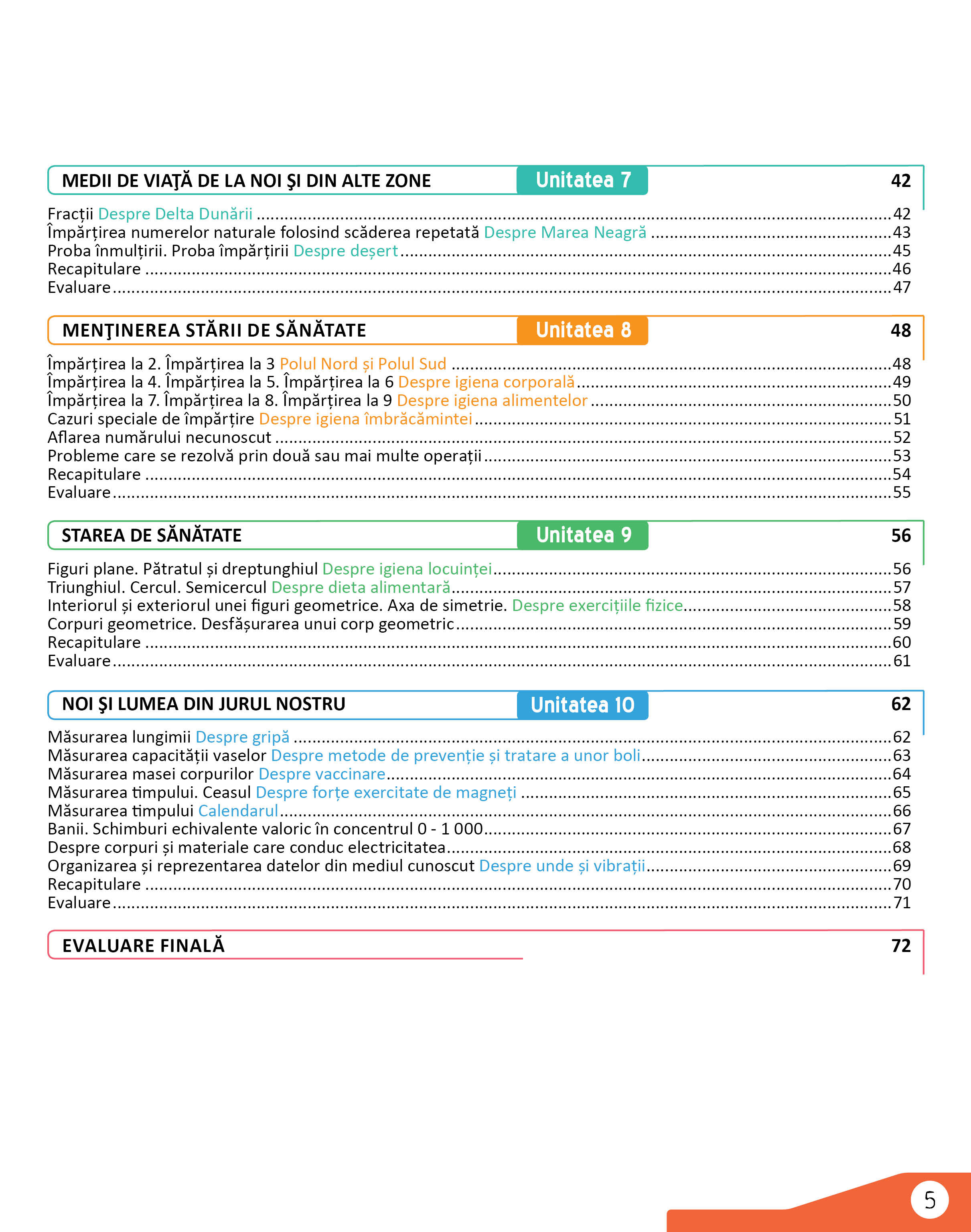 Matematica si explorarea mediului. Caiet de lucru pentru clasa a II-a (Varianta EDP 1) | Cleopatra Mihailescu, Stefan Pacearca - 1 | YEO