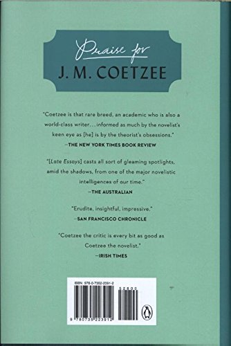 Late Essays: 2006-2017 | J. M. Coetzee