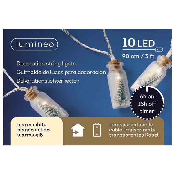 Instalatie decorativa - LED Mini Jar String Lights | Kaemingk - 1 | YEO