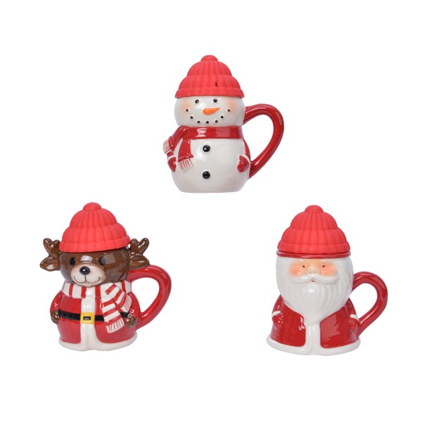 Cana de Craciun - Santa - Deer - Snowman - mai multe modele | Kaemingk