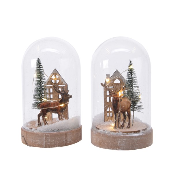 Decoratiune - LED Cloche Deer - mai multe modele | Kaemingk
