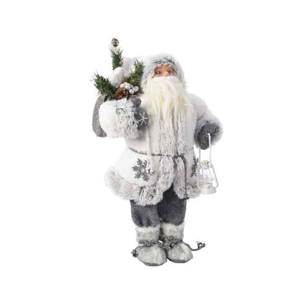 Figurina decorativa -  Santa Winter style, Snowflake | Kaemingk