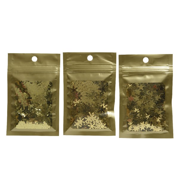 Confetti - Glitter Figurines - Light Gold - mai multe modele | Kaemingk