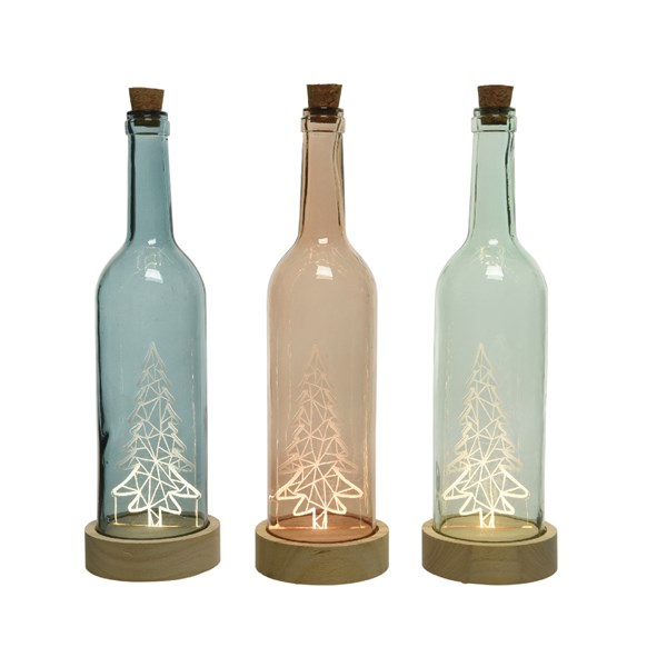 Decoratiune - LED Bottle Tree - Warm White - mai multe culori - pret pe bucata | Kaemingk - 1 | YEO