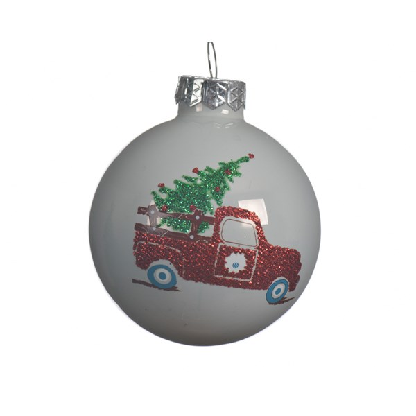 Glob - Car with Christmas Tree - mai multe culori | Kaemingk - 4 | YEO