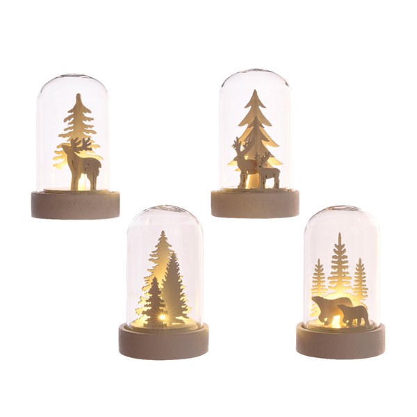 Decoratiune - LED Scenery Cloche - Warm White - mai multe modele | Kaemingk