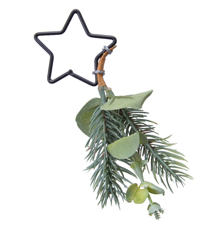 Inel pentru servetel - Napkin Ring Metal Star | Kaemingk